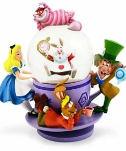 Disney Snow Globe - Alice In Wonderland Tea Cup