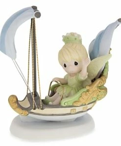 Disney Precious Moment Figurine - Tinkerbell - Imagination Has No Ride