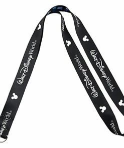 Disney Lanyard - Reversible Walt Disney World Blue Mickey Mouse Ears