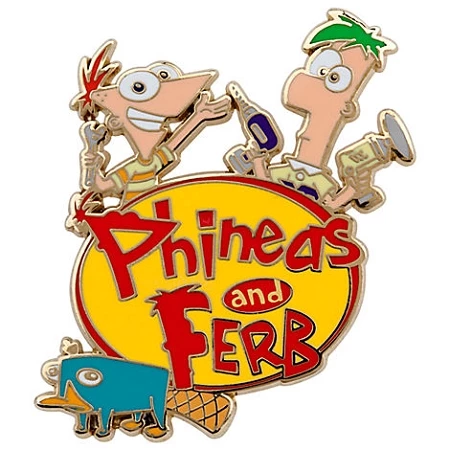 Disney Phineas And Ferb Pin - Perry The Platypus Logo 3 Disney Phineas And Ferb Pin - Perry The Platypus Logo