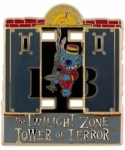 Disney Stitch Pin - Twilight Zone Tower Of Terror