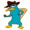 Disney Perry The Platypus Pin - Perry As Agent P