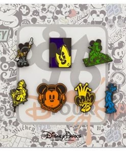 Disney Mini Pin Set - Mickey Mouse And Friends - D-Tour