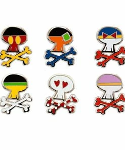 Disney Booster Pin Set - Sugar Skull - 6 Pins