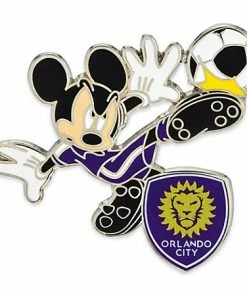 Disney Major League Soccer Pin - Mickey Mouse - Orlando City
