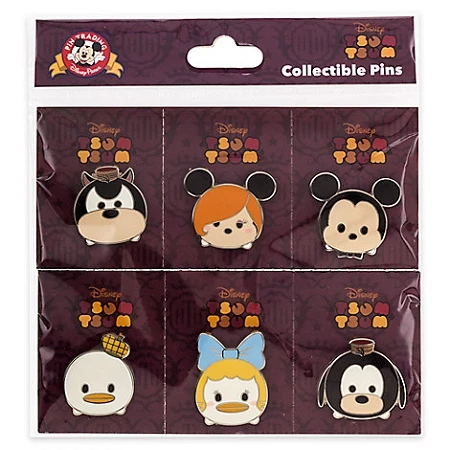 Disney Pin Set - Hollywood Tower Hotel - Tsum Tsum 3 Disney Pin Set - Hollywood Tower Hotel - Tsum Tsum