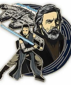 Disney Star Wars Pin - Rey & Luke Skywalker - The Last Jedi