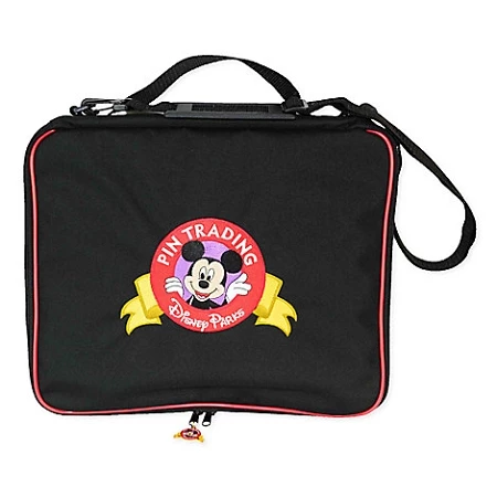 Disney Large Pin Bag - Disney Parks Pin Trading Logo 3 Disney Large Pin Bag - Disney Parks Pin Trading Logo