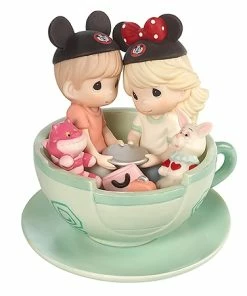 Disney Precious Moments Figure - Mad Tea Party - Tea-riffic Day