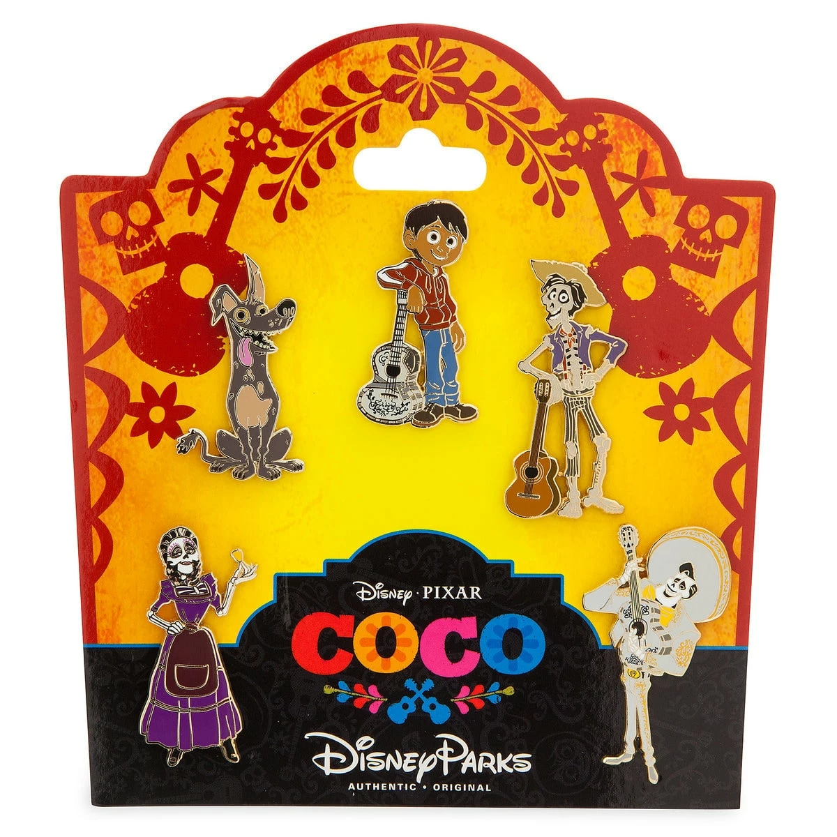 Disney Pin Booster Set - Coco - 5 Pins 3 Disney Pin Booster Set - Coco - 5 Pins
