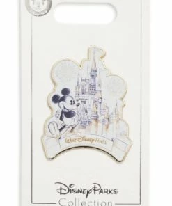 Disney Castle Pin - Mickey Mouse And Cinderella Castle
