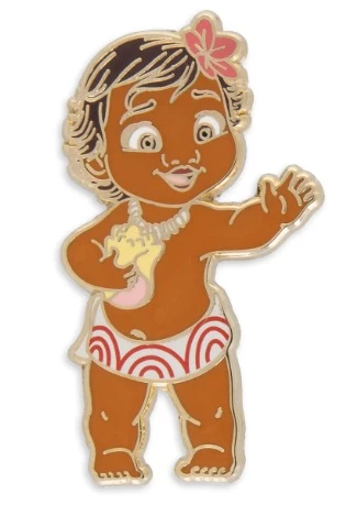 Disney Animation Film Pin - Baby Moana 3 Disney Animation Film Pin - Baby Moana