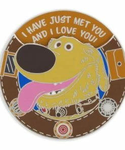 Disney Pixar Pin - Dug - Up - Spinner
