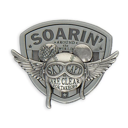 Disney Epcot Pin - Mickey Mouse Soarin' Around The World 3 Disney Epcot Pin - Mickey Mouse Soarin' Around The World