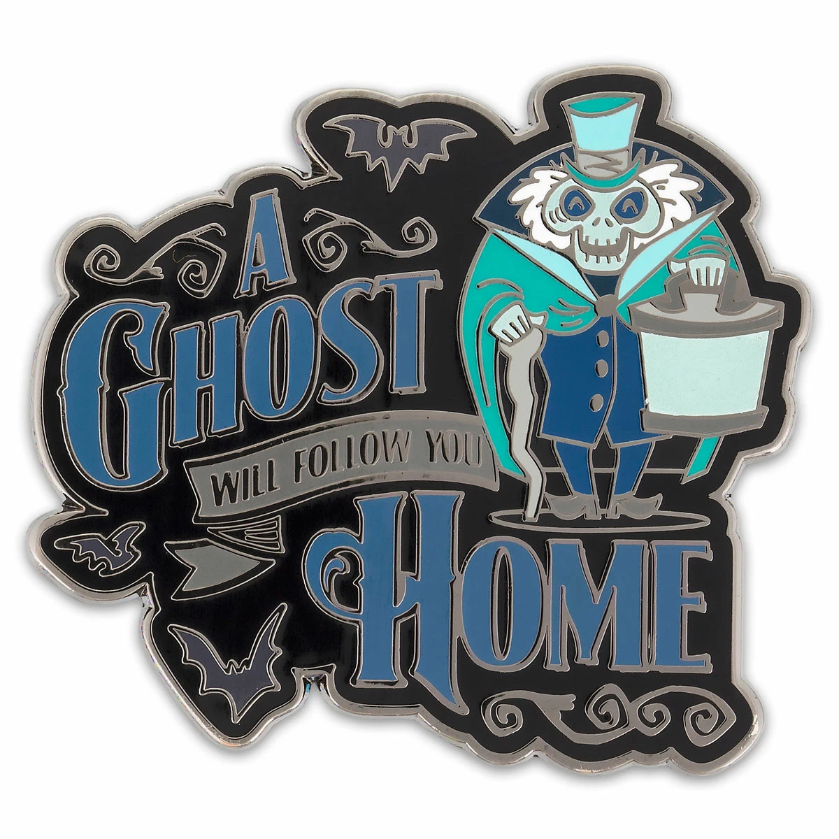 Disney Haunted Mansion Pin - A Ghost Will Follow You Home 3 Disney Haunted Mansion Pin - A Ghost Will Follow You Home