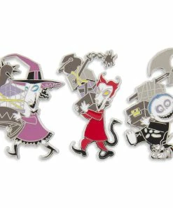 Disney Pin Set - Lock, Shock, And Barrel - Nightmare Before Christmas