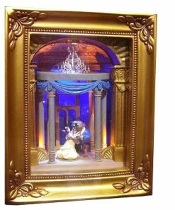 Disney Gallery Of Light - Beauty And The Beast Dancing By Olszewski