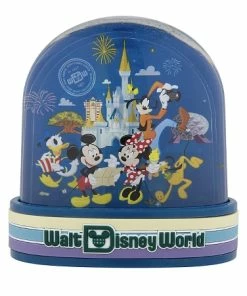 Disney Snow Globe - Walt Disney World Dome - Mickey And Friends