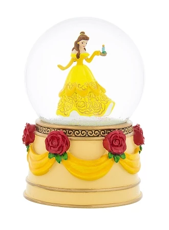 Disney Snow Globe - Belle - Beauty And The Beast 3 Disney Snow Globe - Belle - Beauty And The Beast
