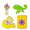 Disney Pin Booster Set - Tangled Flair - 4 Pins