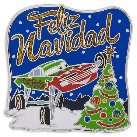 Disney Holiday Pin - Ramone - Feliz Navidad 3 Disney Holiday Pin - Ramone - Feliz Navidad
