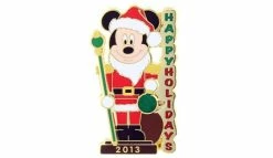 Disney Christmas Pin - 2013 Tier Nutcracker - Mickey Mouse