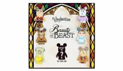 Disney Booster Pin Set - Beauty And The Beast - 7 Pins