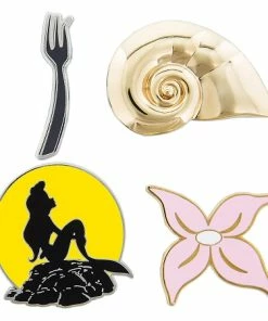 Disney Pin Booster Set - The Little Mermaid Flair - 4 Pins