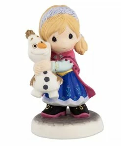 Disney Precious Moments Figure - Anna And Olaf - You Melt My Heart