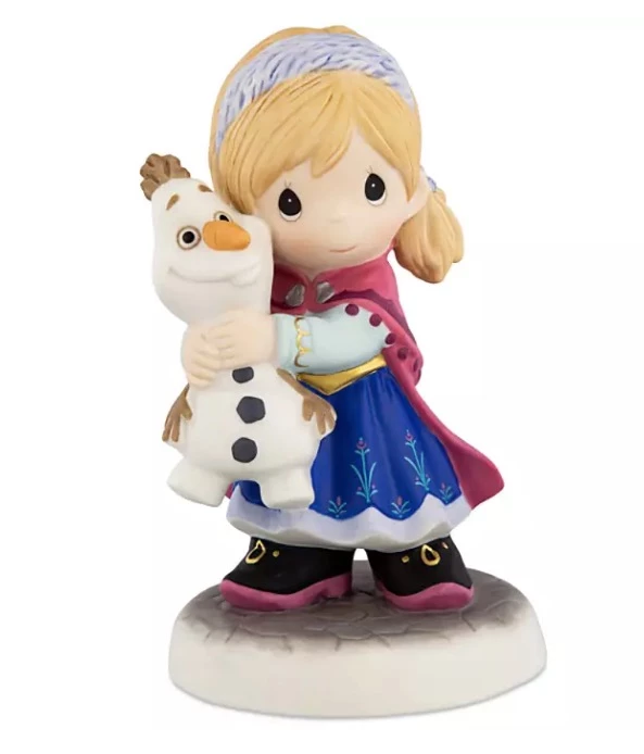 Disney Precious Moments Figure - Anna And Olaf - You Melt My Heart 3 Disney Precious Moments Figure - Anna And Olaf - You Melt My Heart