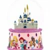 Disney Snow Globe - Fantasyland Castle With Princesses