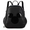 Disney Pin Trading Display Backpack - Mickey Mouse Icon - Black