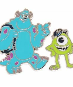 Disney Monsters University Pin Set - Mike And Sulley - Set Of 2