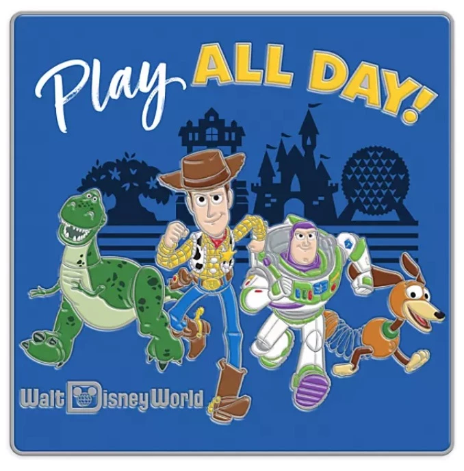 Disney Toy Story Pin - Play All Day - Walt Disney World 3 Disney Toy Story Pin - Play All Day - Walt Disney World