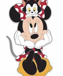 Disney Minnie Pin - Minnie Mouse And Figaro