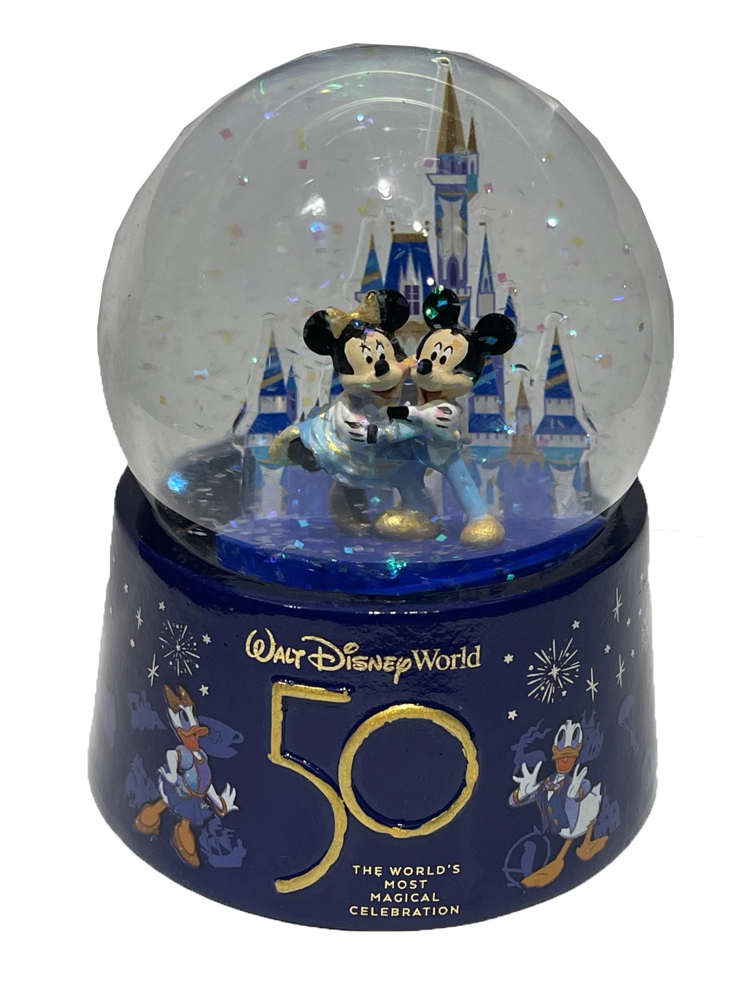 Disney Snow Globe - 50th Anniversary - Small 3 Disney Snow Globe - 50th Anniversary - Small