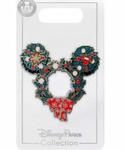 Disney Holiday Pin - 2021 Mickey Mouse Icon Wreath