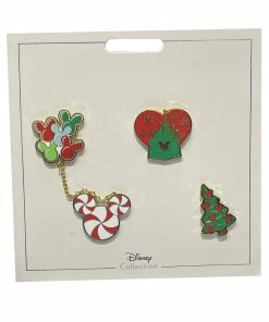 Disney Pin Set - 2021 Holiday - Set Of 4