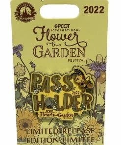 Disney Flower & Garden Festival Pin - 2022 Spike - Passholder