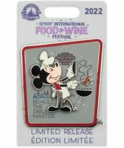 Disney Food & Wine Festival Pin - 2022 Mickey Mouse