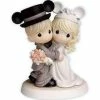 Disney Precious Moments Figurine - Bride And Groom - Wedding 2 Disney Precious Moments Figurine - Bride And Groom - Wedding -Pins Shop shopping