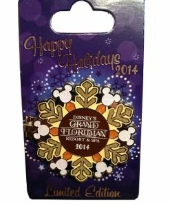 Disney Holidays Resort Pin - 2014 Grand Floridian
