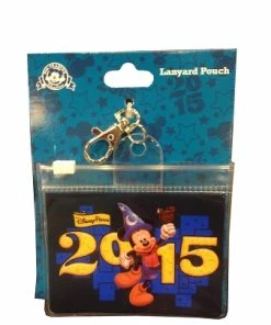 Disney Lanyard Pouch - 2015 Sorcerer Mickey Mouse