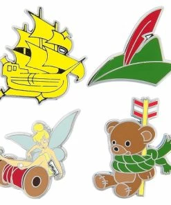Disney Pin Booster Set - Peter Pan Flair - 4 Pins