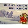 Disney Christmas Pin - Silent Knight Jedi Knight - Santa Yoda